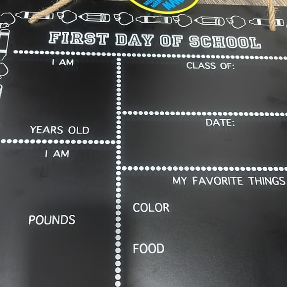 Reversible chalkboard - Picture 3 of 8